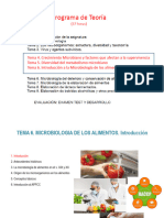 Tema 6 - Introducción A La Micro de Alimentos 2019-2020 - Parte - I