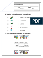 P2 3º Ano Eajg X