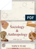 Sociology Anthropology 1