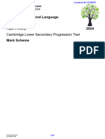 Nesrine-Progression Test ESL P3 Stages9+8+7 (2024-2022) - MS