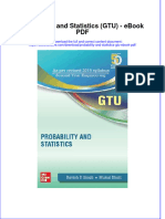 Download ebook Probability And Statistics Gtu Pdf full chapter pdf