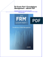 Download ebook 2022 Frm Exam Part I Foundations Of Risk Management Pdf full chapter pdf
