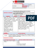 4° SESION DE APRENDIZAJE 28 DE MARZO CyT