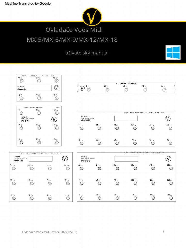 Voes MX Manual - Windows | PDF