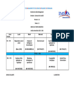 Emploi Du Temps Lci l2 2023 2024