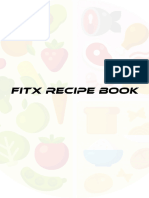 Fitx Recipe Book