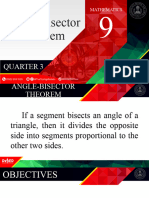 Angle BisectorTriangle Proportionality Theorem