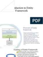 Introduction To Entity Framework