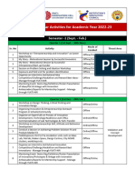 IIC5.0 Calander Activity 2022 23