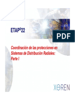 Coordinacion de La Protecciones en Sistemas Radiales - ETAP 22.0.2 - Parte I
