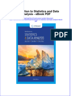 Download ebook Introduction To Statistics And Data Analysis Pdf full chapter pdf