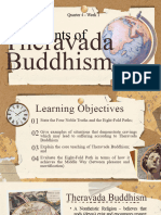 Quarter 4 - Week 1 - Theravada Buddhism