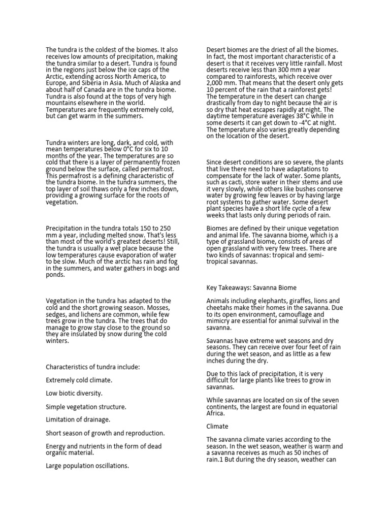 The tundra is t wps office download free pdf savanna desert