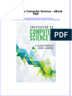 Download ebook Invitation To Computer Science Pdf full chapter pdf