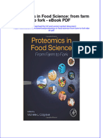 Download ebook Proteomics In Food Science From Farm To Fork Pdf full chapter pdf