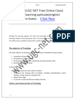 UGC NET Unit-1 Teaching aptitude