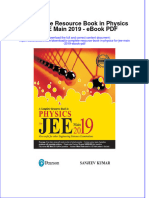 Download ebook A Complete Resource Book In Physics For Jee Main 2019 Pdf full chapter pdf