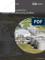  Risk control for biofuel manufacturing facilities