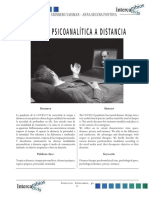 P.5.A. Terapia Psicoanalítica a distancia Grinberg Vaisman - Segura Fontova