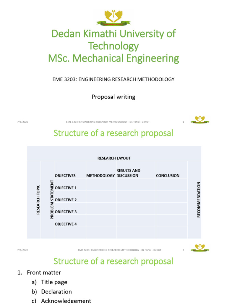 ENGINEERING RESEARCH PROPOSAL EXAMPLE PDF visual data 2