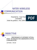 Underwater Optical Communication