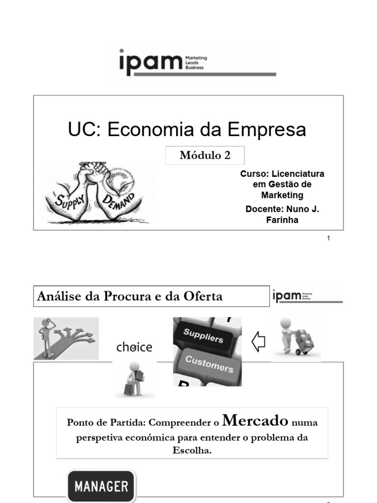Análise da Procura e Oferta no Mercado | PDF | Demanda | Oferta e procura