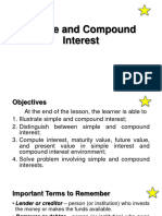 Simple and Compound Interest Students