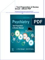 Ebook Psychiatry Test Preparation Review Manual PDF Full Chapter PDF