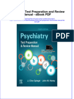 Ebook Psychiatry Test Preparation and Review Manual PDF Full Chapter PDF