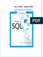 Download ebook A Guide To Sql Pdf full chapter pdf