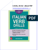 Ebook Italian Verb Drills 4Th Ed PDF Full Chapter PDF