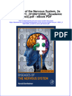 Download ebook Diseases Of The Nervous System 2E Jun 1 2021_0128212284_Academic Press Pdf full chapter pdf