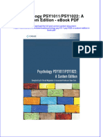 Download ebook Psychology Psy1011 Psy1022 A Custom Edition Pdf full chapter pdf