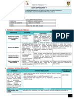 Sesion de Aprendizaje v Ciclo