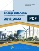 Neraca Energi Indonesia 2018 2022
