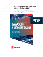Download ebook Javascript A Beginners Guide Fifth Edition Pdf full chapter pdf