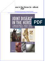 Download ebook Joint Disease In The Horse 2E Pdf full chapter pdf