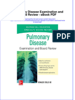 Download ebook Pulmonary Disease Examination And Board Review Pdf full chapter pdf
