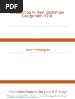 Heat Exchanger Design With HTRI Software 