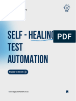 Self - Healing Test Automation: AIG Tech Solution