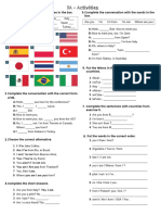 Nationalities and BE Review