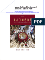 Ebook Kaleidoskop Kultur Literatur Und Grammatik PDF Full Chapter PDF