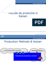 4 Metode de productie si Kaizen