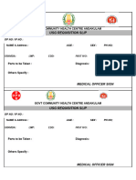 Usg Request Slip