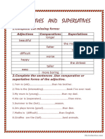 Comparatives and superlatives (1)