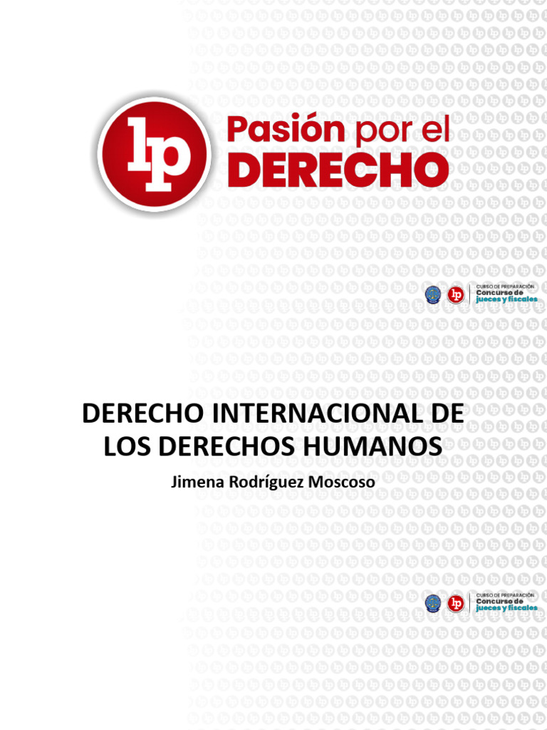 Derecho Internacional y DDHH | PDF | Convenio europeo de derechos ...