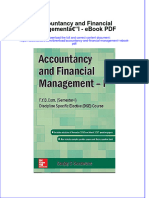 Ebook Accountancy and Financial Management I PDF Full Chapter PDF
