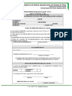 5- Requerimento de Isenção de Taxas