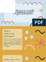 Subject-Verb Agreement