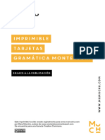 Mumuchu Imprimible Gramatica Montessori